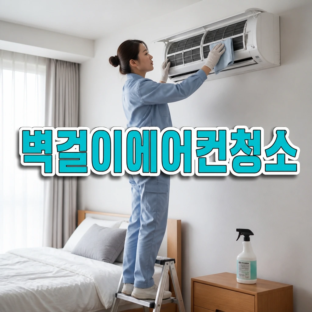 경기도 홈클리닝추천 - 벽걸이에어컨청소 관련 상담 안내 이미지