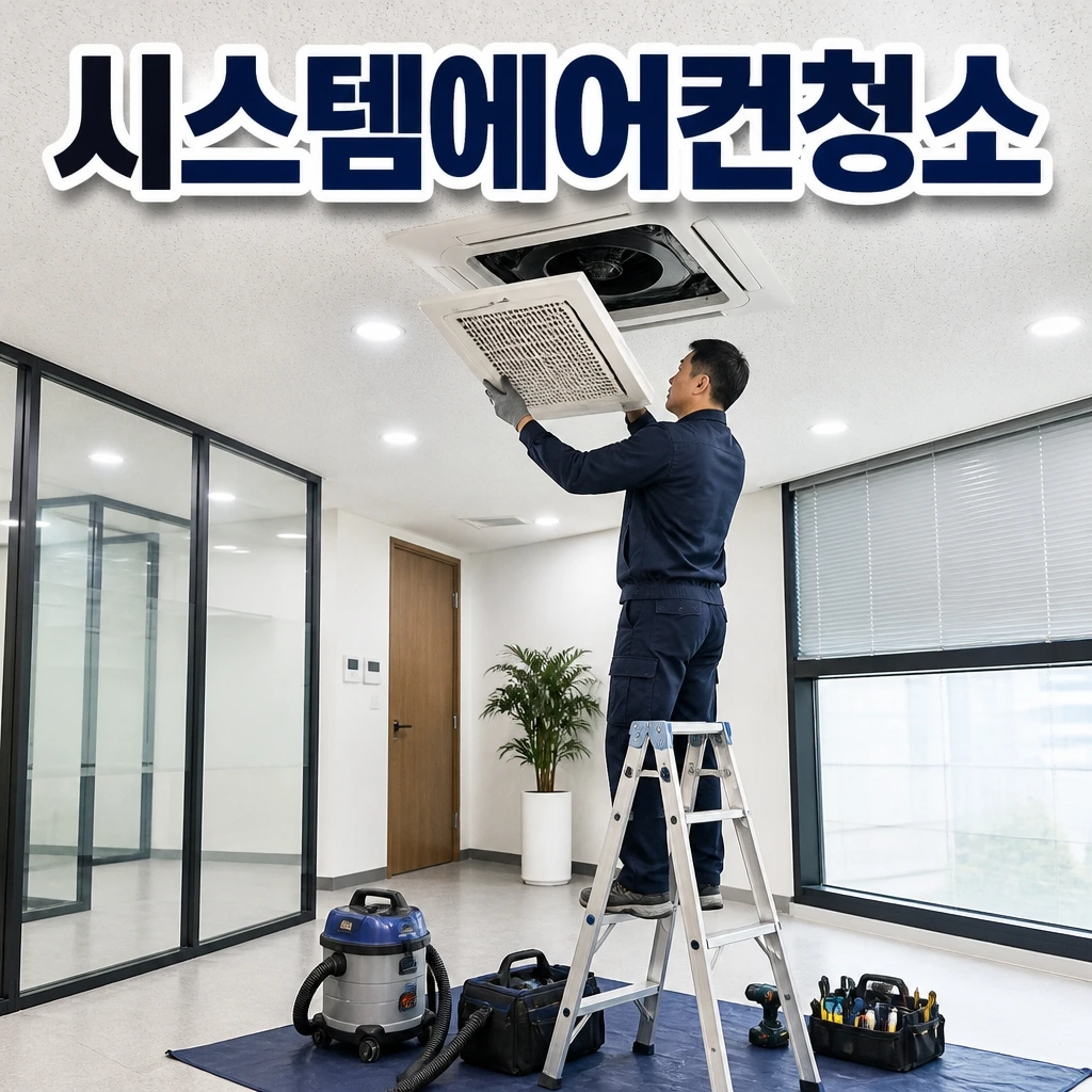 경기도 홈클리닝추천 - 시스템에어컨청소 관련 상담 안내 이미지