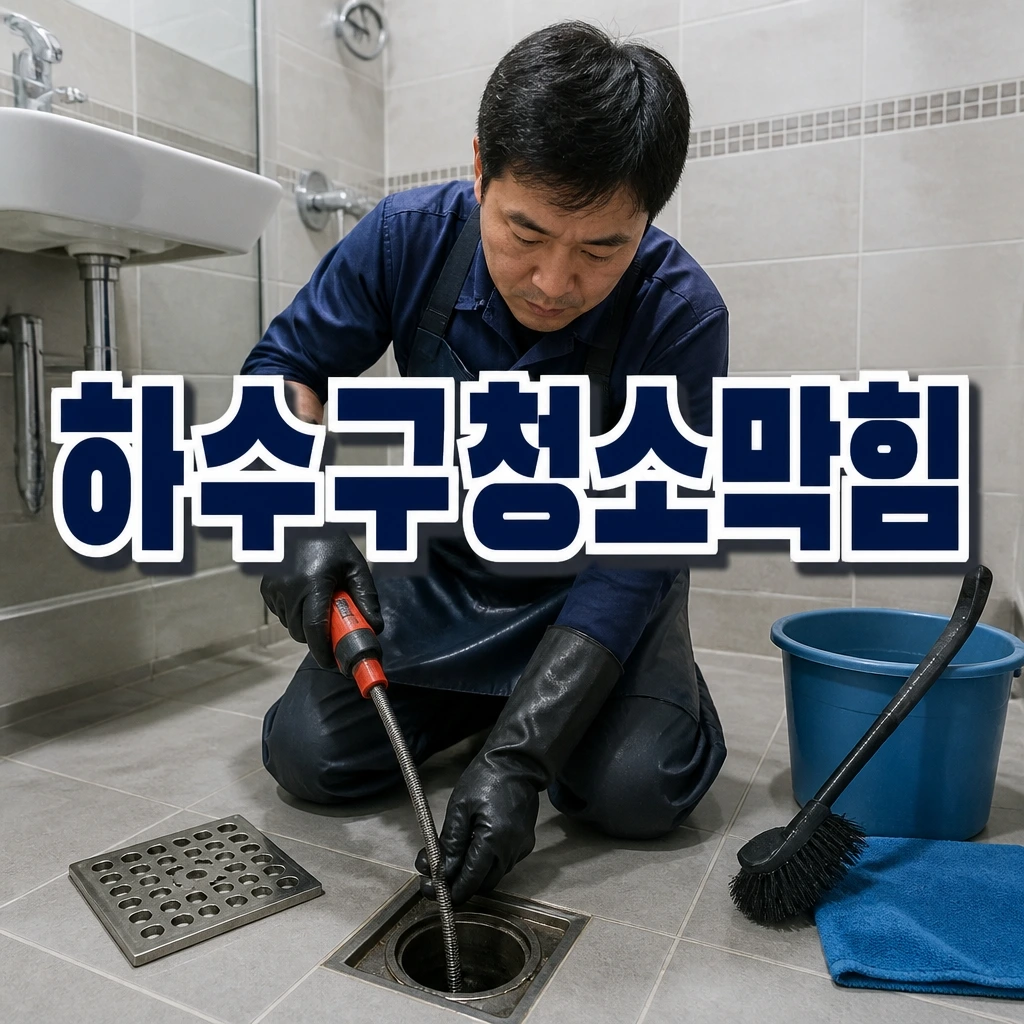 충청남도 홈클리닝추천 - 하수구청소막힘 관련 상담 안내 이미지