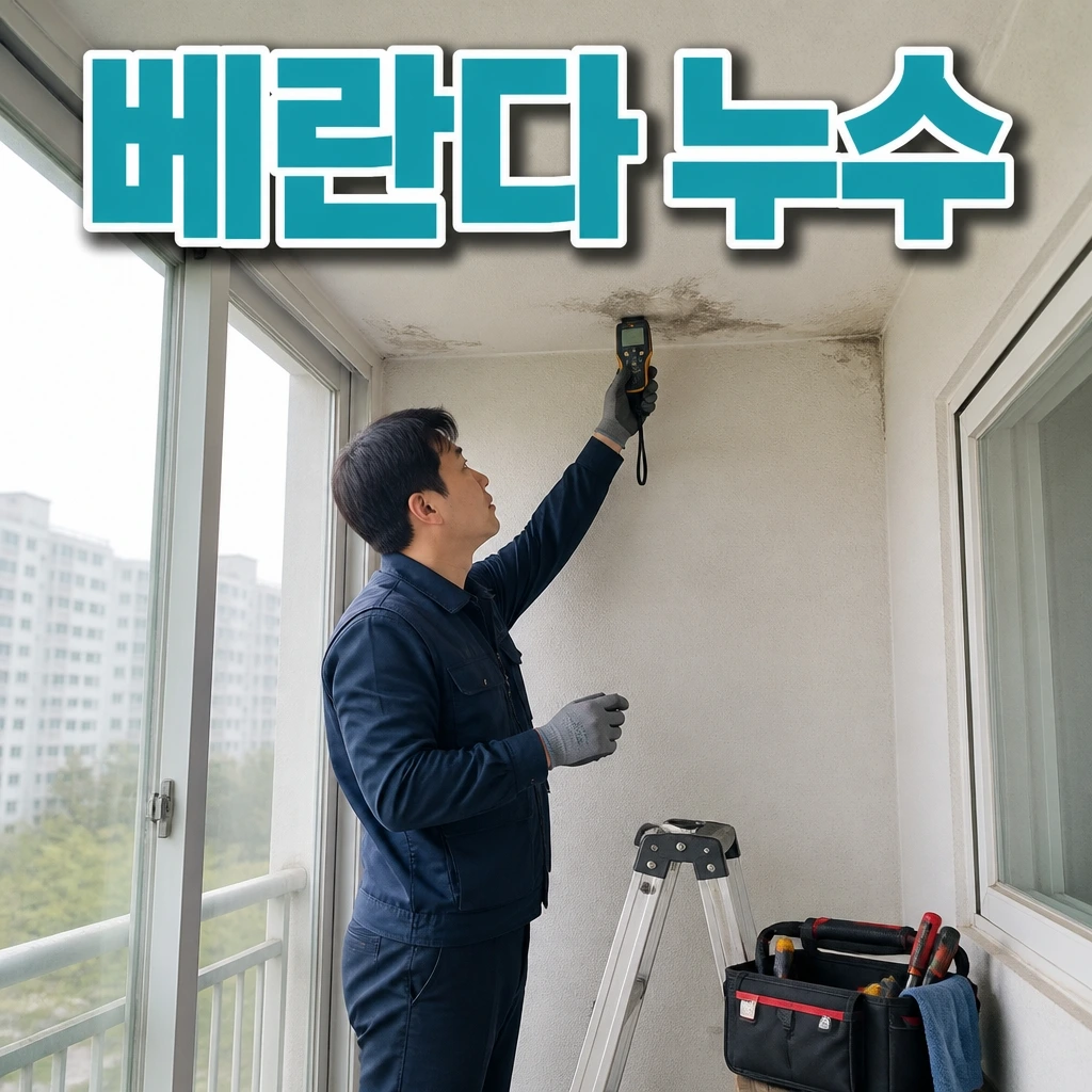 대구광역시 집수리업체추천 - 베란다누수 관련 상담 안내 이미지