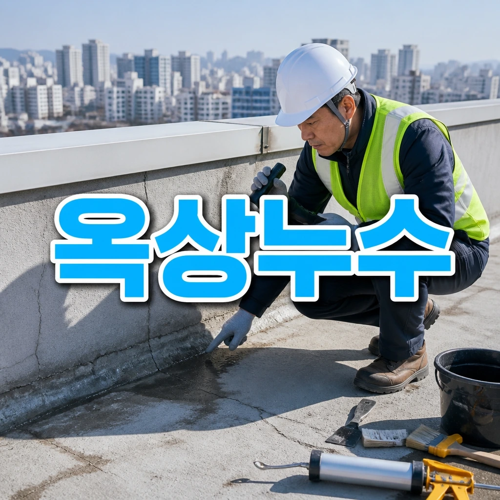 광주광역시 집수리업체추천 - 옥상누수 관련 상담 안내 이미지